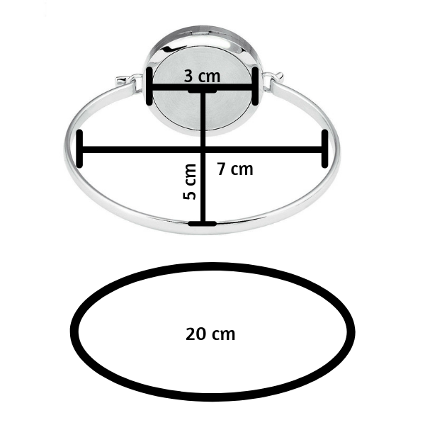 Medidas Brazalete Aromaterapia