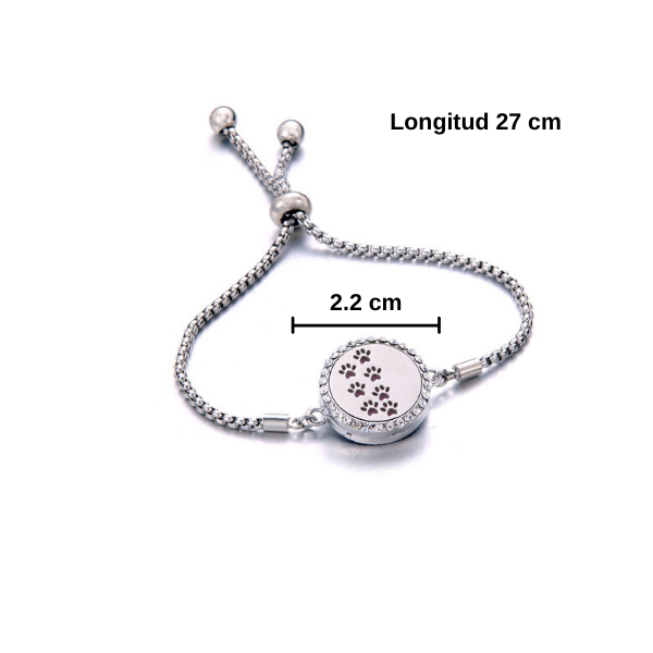 Brazalete Aromaterapia huellitas Brazalete Aromaterapia huellitas