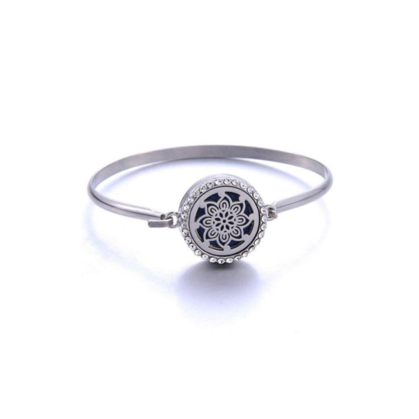 Brazalete Difusor Aromaterapia rígido Mándala
