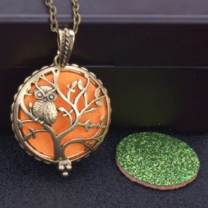 Collar de Aromaterapia Buho