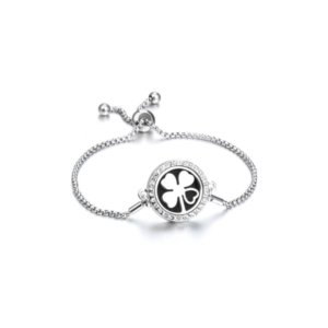 Brazalete Difusor de aromaterapia Trébol de la Suerte