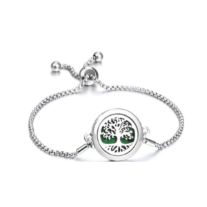 Brazalete difusor de Aromaterapia Arbol de la Vida Liso