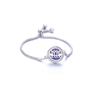 Brazalete difusor de Aromaterapia Flor de Loto