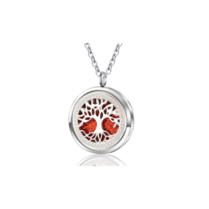 Collar de aromaterapia Árbol de la Vida con relieve