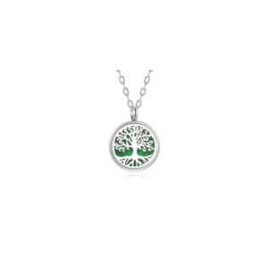 Collar Difusor Aromaterapia Árbol de la Vida12 mm