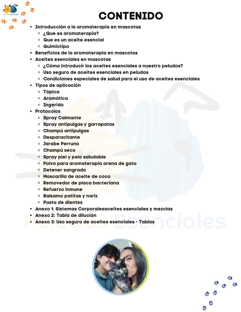 Indice del libro