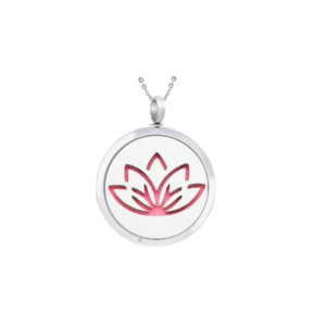 Collar difusor de aromaterapia Flor de Loto 4
